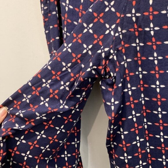 Anthropologie by Cartonnier Blue Wide Leg Pants Size 10 - Picture 9 of 14